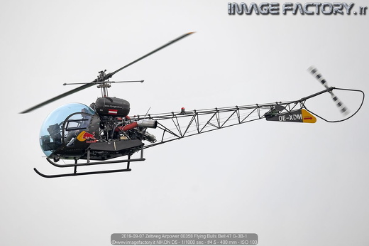 2019-09-07 Zeltweg Airpower 00358 Flying Bulls Bell 47 G-3B-1